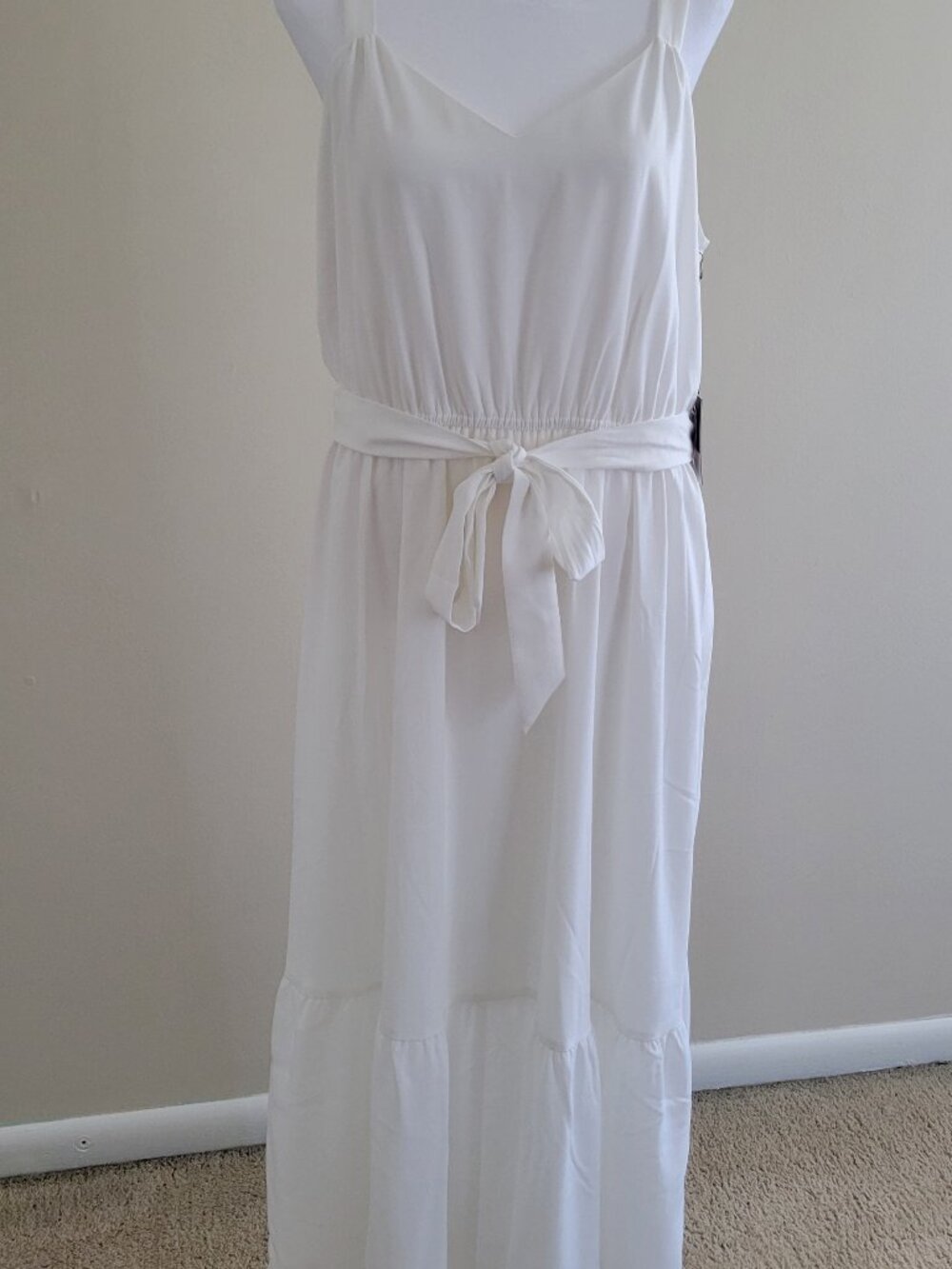 Simply Vera Vera Wang Embroidered Hem Maxi Dress